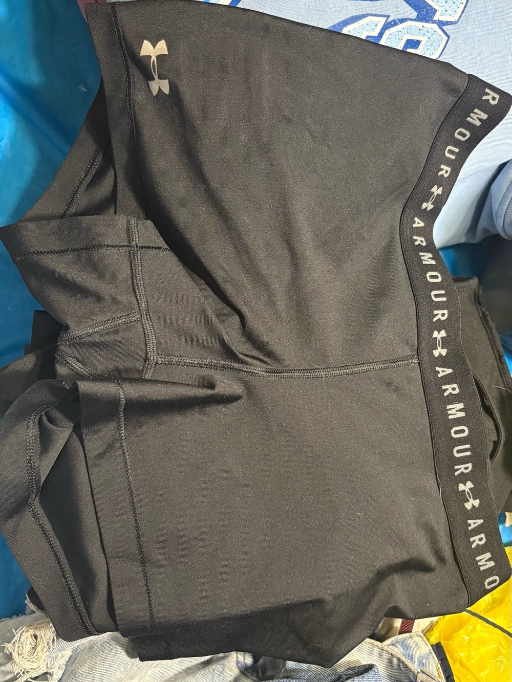 Under Armour Black Athletic Compression Shorts